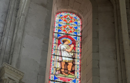 Vitrail représentant Saint-Protais