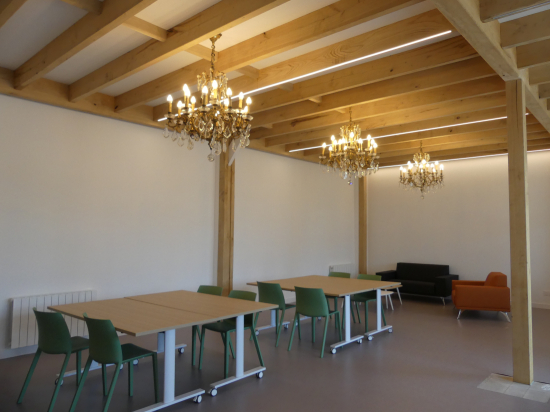 La salle d'activit&eacute; de l'Espace de vie sociale