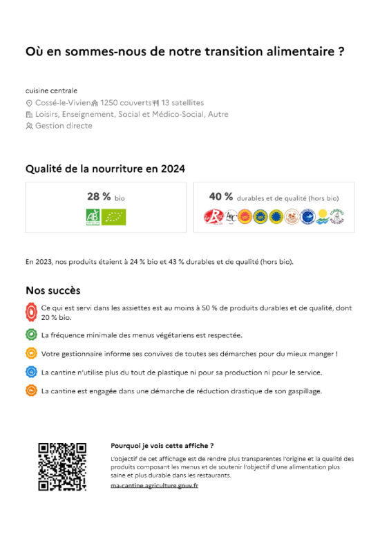 affiche convives cuisine centrale coss&eacute;-le-vivien
