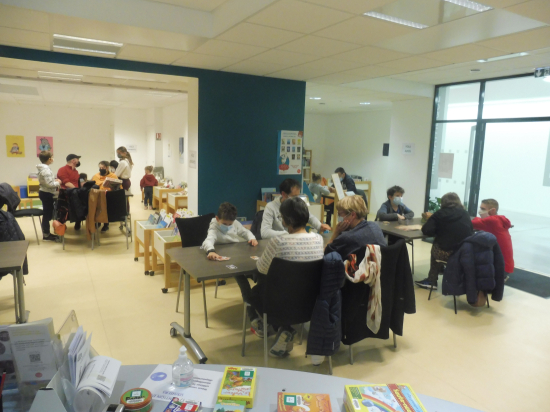 Jeux &agrave; la m&eacute;diath&egrave;que