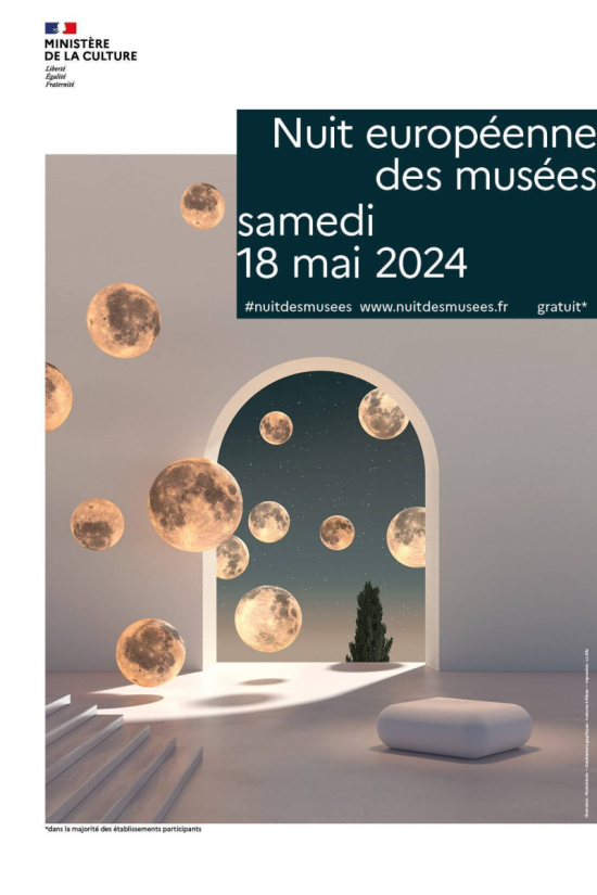 Affiche nuit européenne des musées 2024