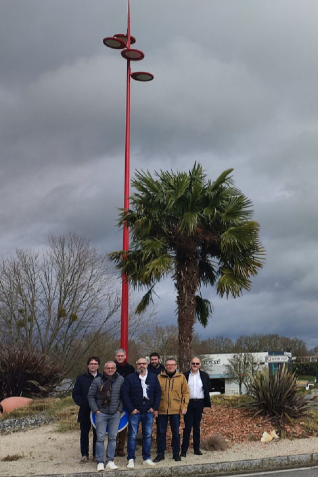 R&eacute;ception des travaux - nouvel &eacute;clairage public &agrave; Coss&eacute;-le-Vivien