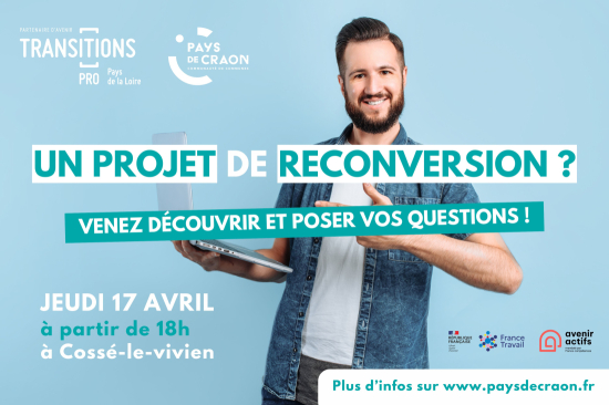 soirée reconversion professionnelle cossé-le-vivien