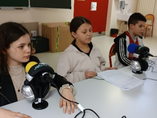 Projet Web Radio à l'école Jean Jaurès