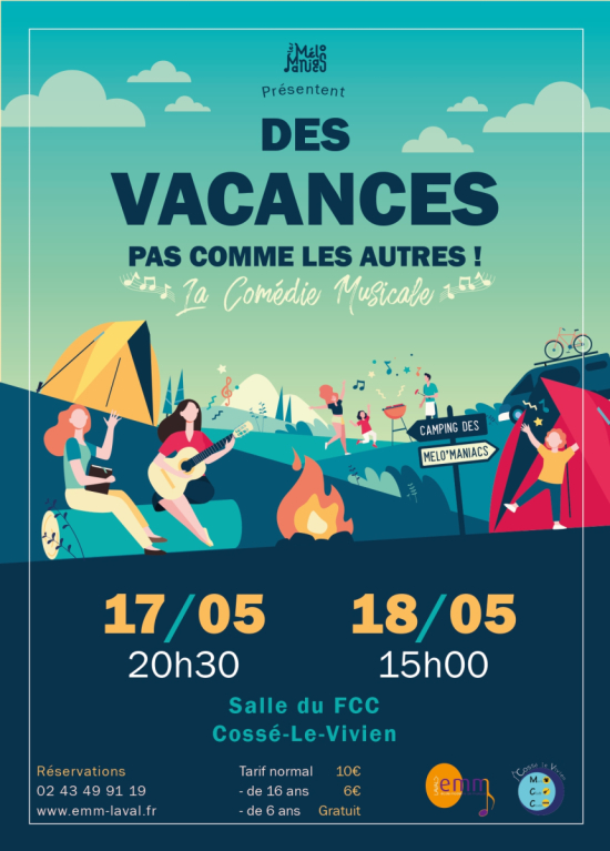 Comédie musicale "Des vacances pas comme les autres !"