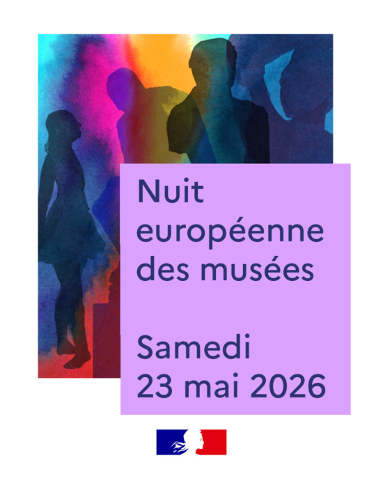 Affiche nuit europ&eacute;enne des mus&eacute;es 2026