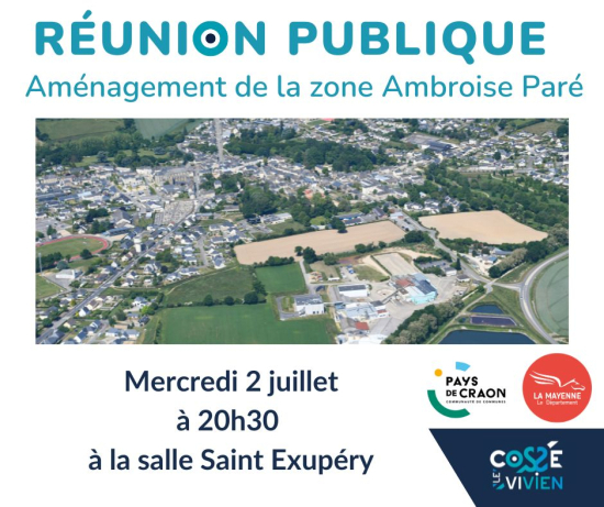 réunion publique "Zone Ambroise Paré"