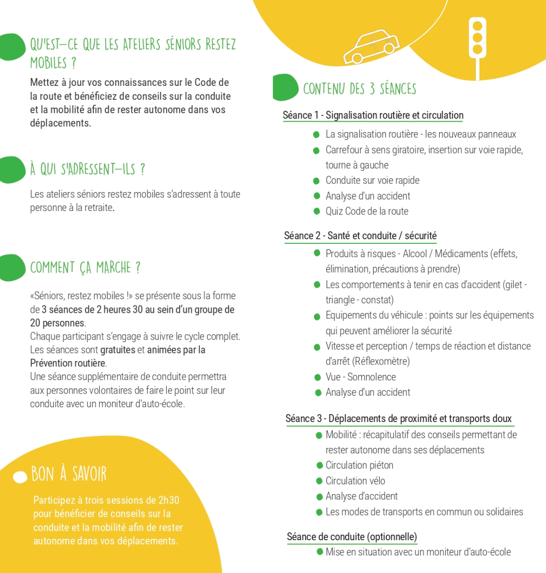 contenu atelier mobilité