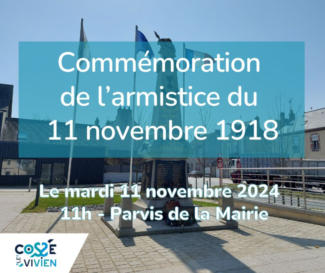 Comm&eacute;moration 11 novembre 1918