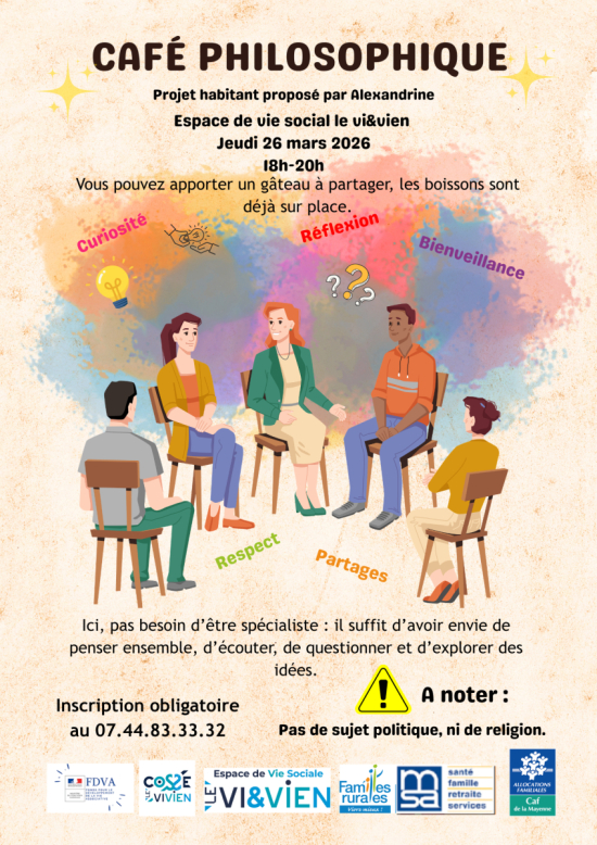 Caf&eacute; philosophique Vi&Vien