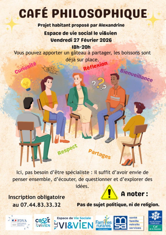 Caf&eacute; philosophique Vi&Vien