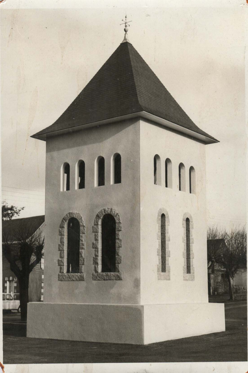 Beffroi reconstruit en 1977