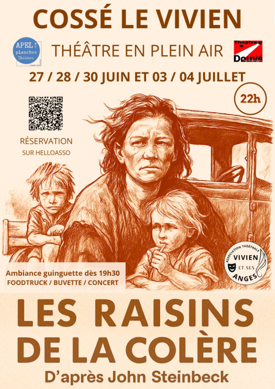 Vivien et ses Anges "Les Raisins de la Colère"